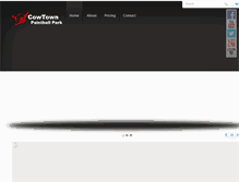 Tablet Screenshot of cowtownpaintball.com